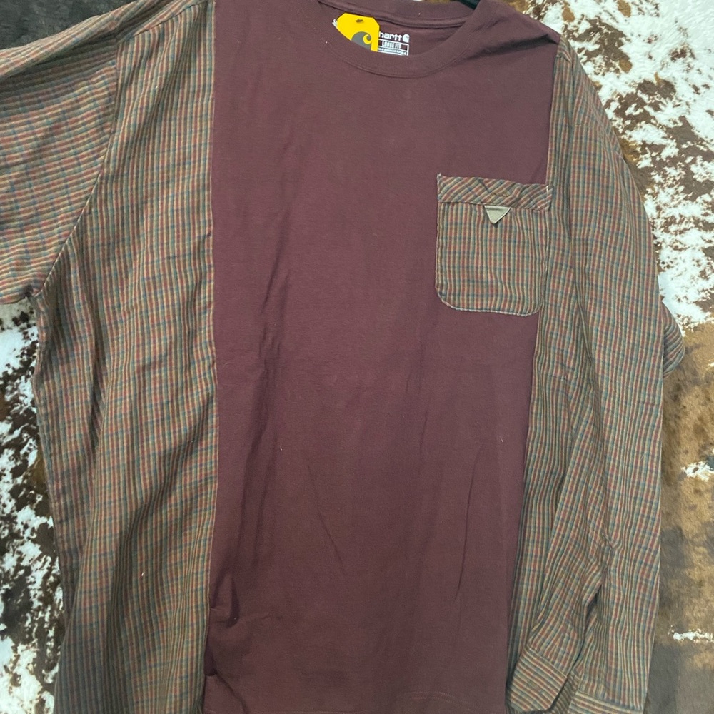 Carhartt Plaid Rework Shirt - Picture 2 of 4